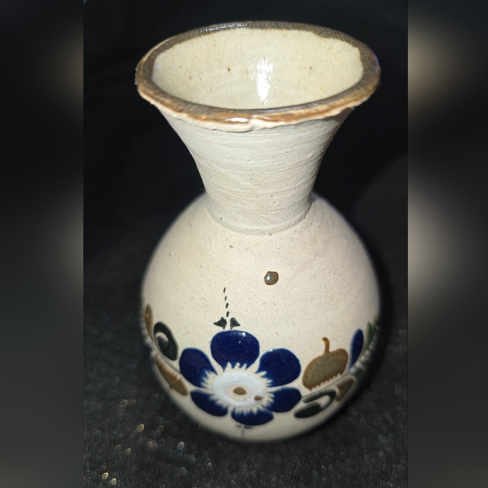 Vintage Mexican Handpainted Vase